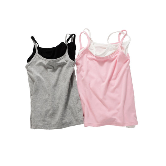Modal Comfortable Girls Underwear Camisole Vest - YLORESHOP