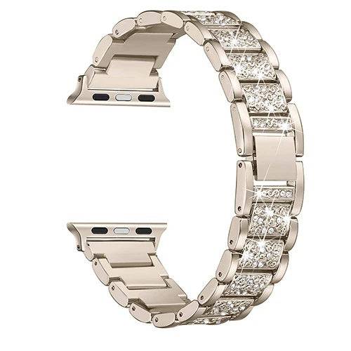 Jewelry Chain Strap For A Pple Watch Band Ultra 49mm 40mm 44mm 42mm 38mm Bracelet Diamond Wrist IWatch Band SE 6 7 8 9 45MM 41MM - YLORESHOP