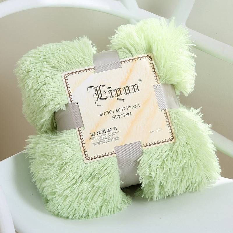 Super Soft Coral Fleece Blanket Warm Cozy Bedding Blanket Fluffy Sofa Bedding Airplane Hotel Throw Sofa Blanket New - YLORESHOP