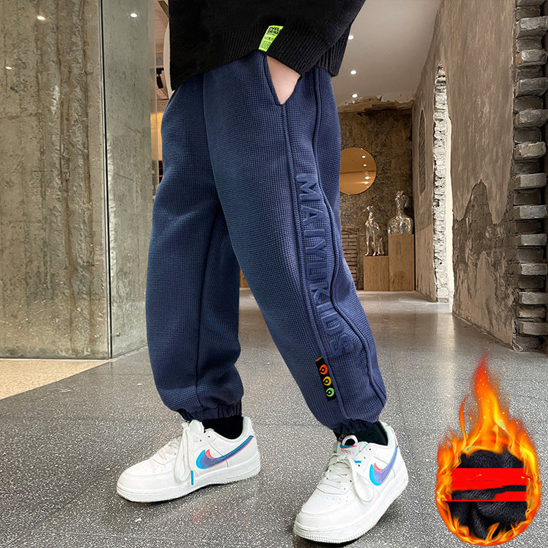 Winter sweatpants for children and boys - YLORESHOP