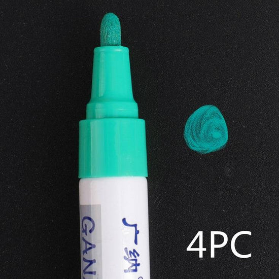 Colorful Waterproof Pen Car Tyre Tire Tread CD Metal Permanent Paint - YLORESHOP