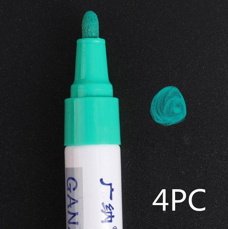 Colorful Waterproof Pen Car Tyre Tire Tread CD Metal Permanent Paint - YLORESHOP