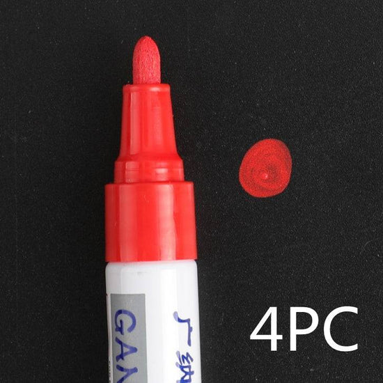 Colorful Waterproof Pen Car Tyre Tire Tread CD Metal Permanent Paint - YLORESHOP