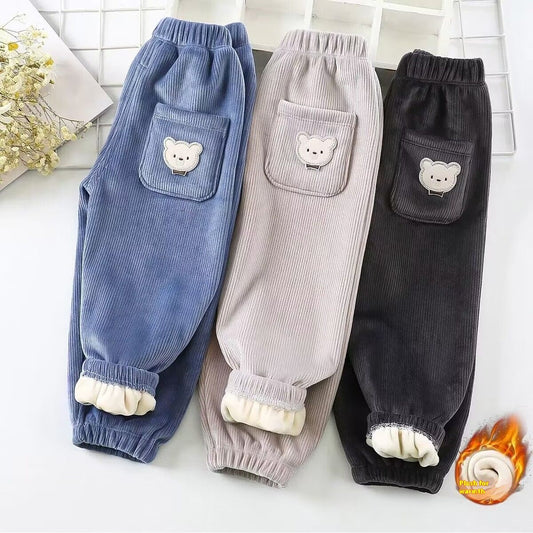 Fashion Corduroy Casual Pants Boys And Girls - YLORESHOP