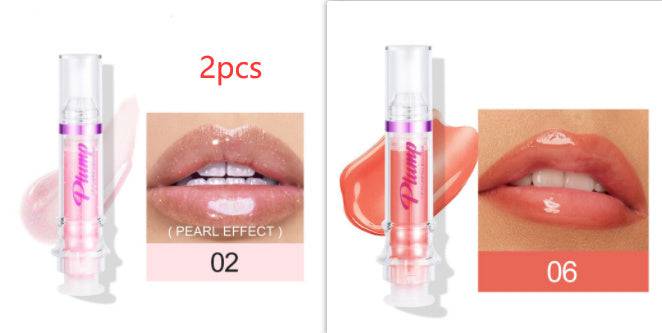 New Tube Lip Rich Lip Color Slightly Spicy Lip Honey Lip Glass Mirror Face Lip Mirror Liquid Lipstick - YLORESHOP