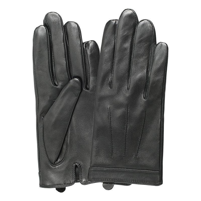 Men's Thin Full-grain Sheepskin Gloves