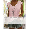Women's Casual V-Neck Short Sleeve T-Shirt Geometric Print Summer Top - YLORESHOP