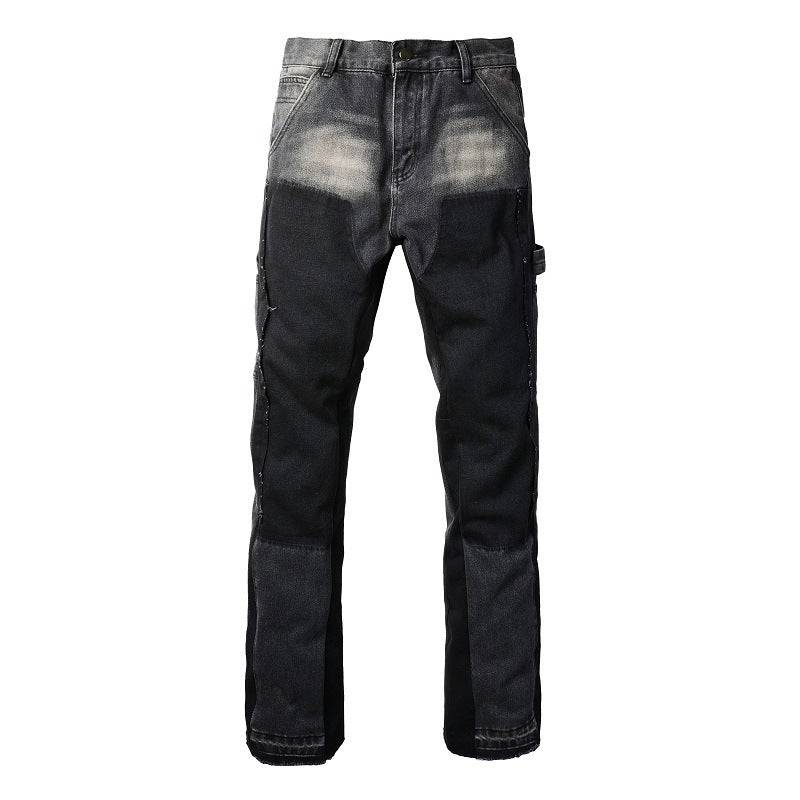 Pantaloni Bootcut Slim Fit Denim Non Elastici da Uomo