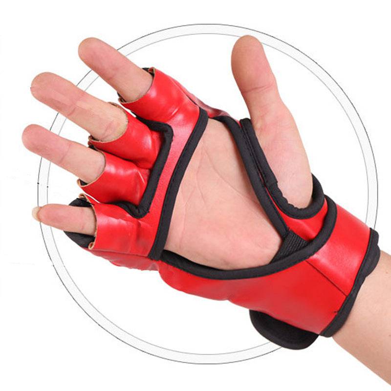 Sandbag Fighting Training Thickened Boxing Half Finger Gloves