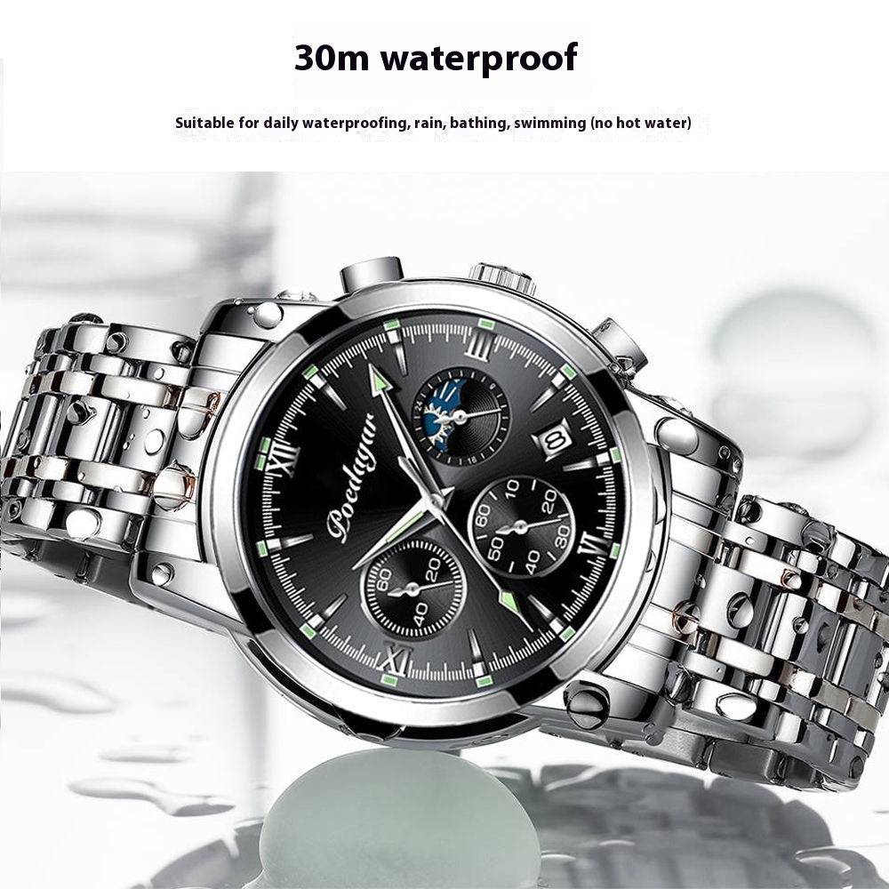 New Waterproof Luminous Multifunctional Men's Watch - YLORESHOP