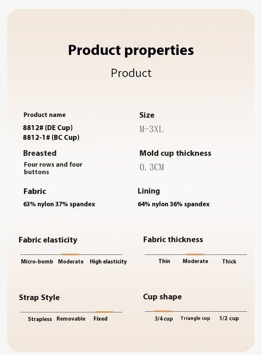 Big Cup Pregnant Woman Breastfeeding Nursing Underwear - YLORESHOP