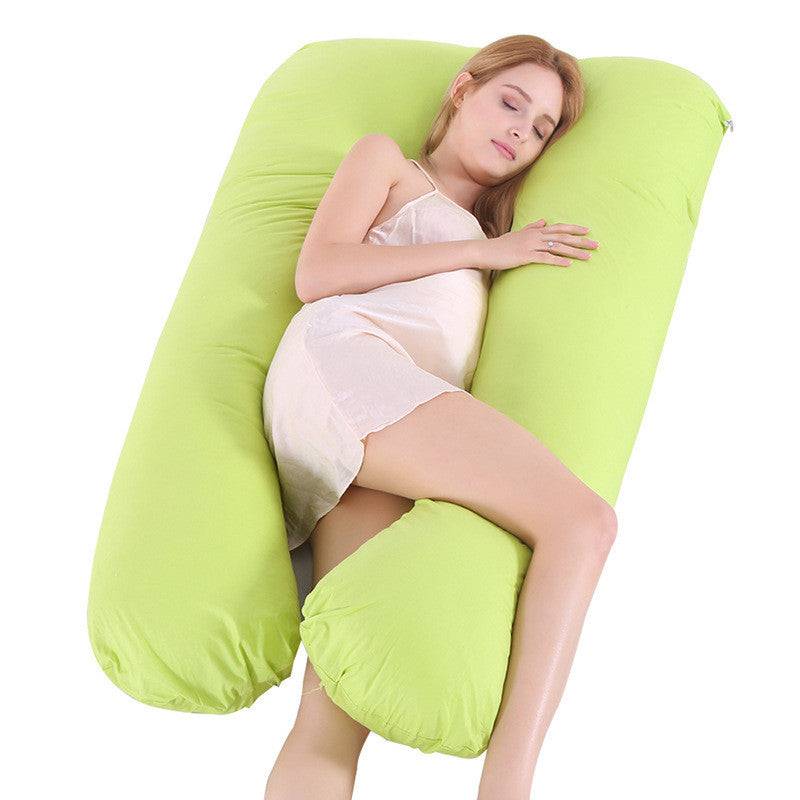 Summer Sleeping Support Pillow For Pregnant Women U Shape Maternity Pillows Pregnancy Ice Silk - YLORESHOP