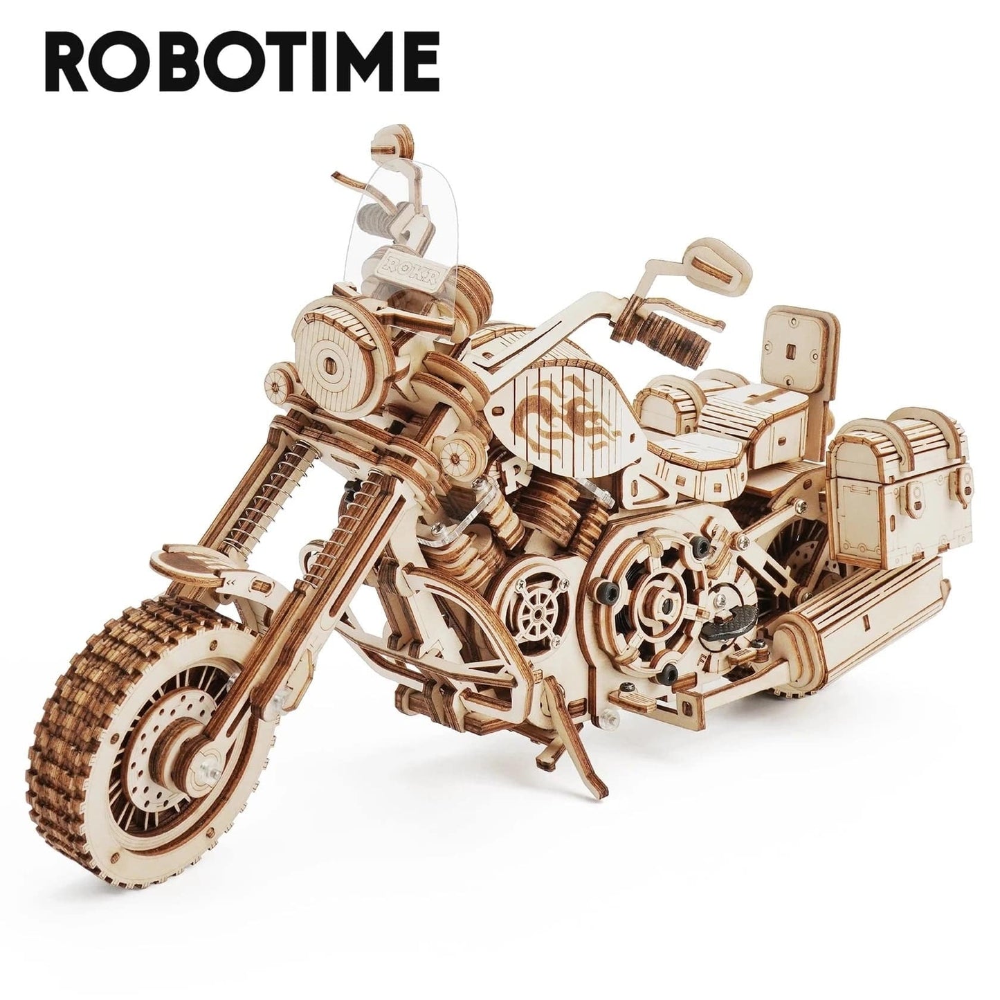 Robotime Rokr Cruiser Moto fai da te in legno modello LK504