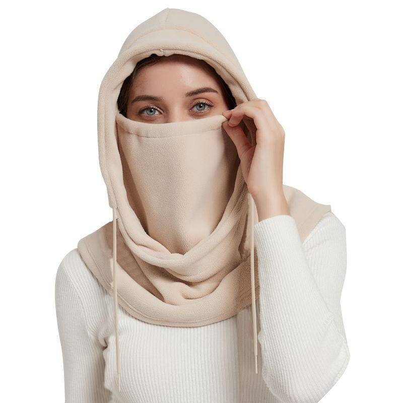 Women's Winter Scarf Mask Integrated Warm Hat - YLORESHOP