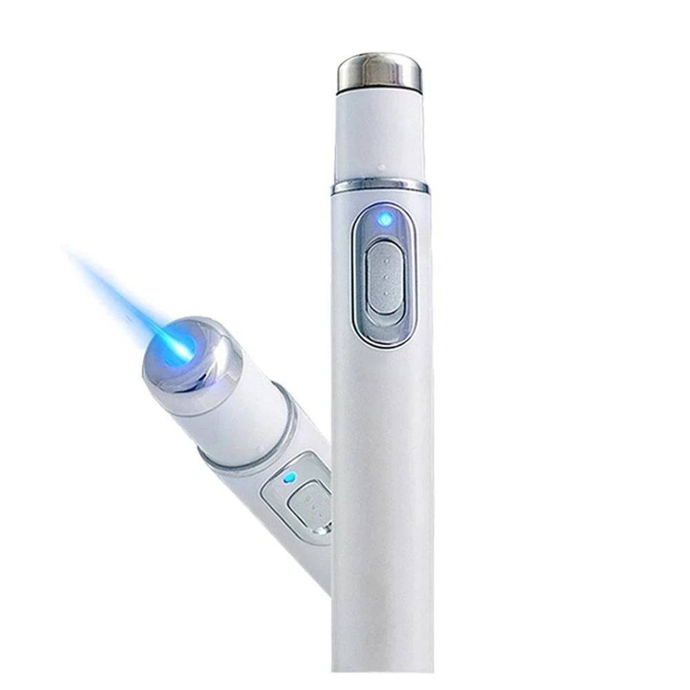 Blue Light Therapy Acne Laser Pen Soft Scar Wrinkle Removal Treatment Device Skin Care Beauty Equipment - YLORESHOP