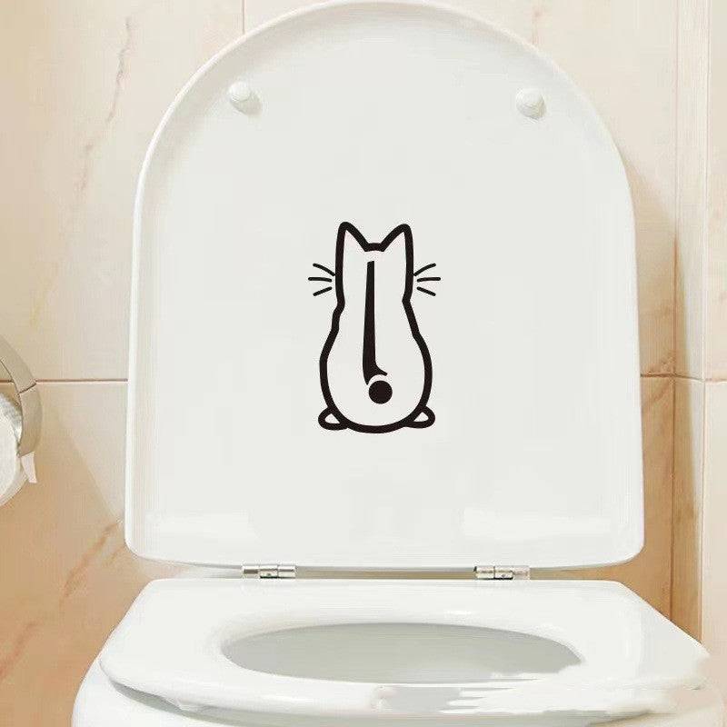 Personalized Cute Cat Shape Wiper Decoration Sticker - YLORESHOP