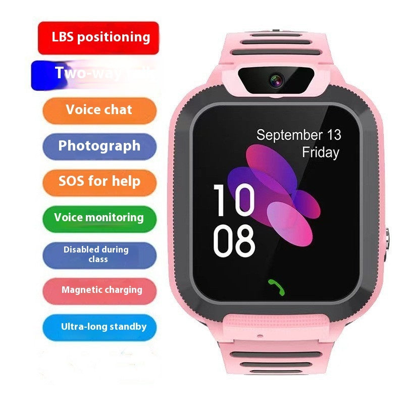 Smart Magnetic Charging Positioning Call Student Help Smart Watch - YLORESHOP