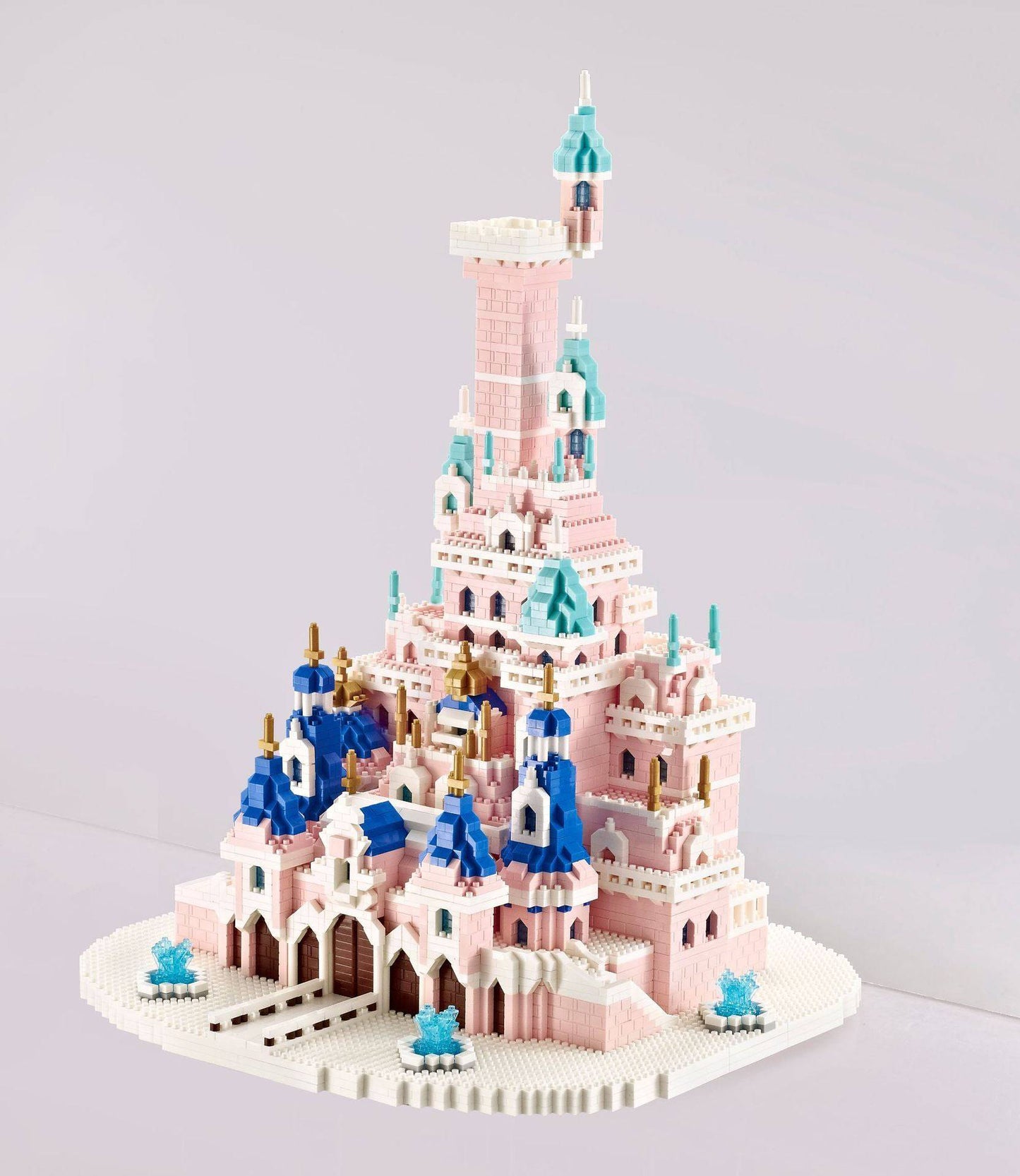 Weili Fairy Tale Fantasy Castle Romantic Castle Small Particle Diamond Assembled Building Block Toy