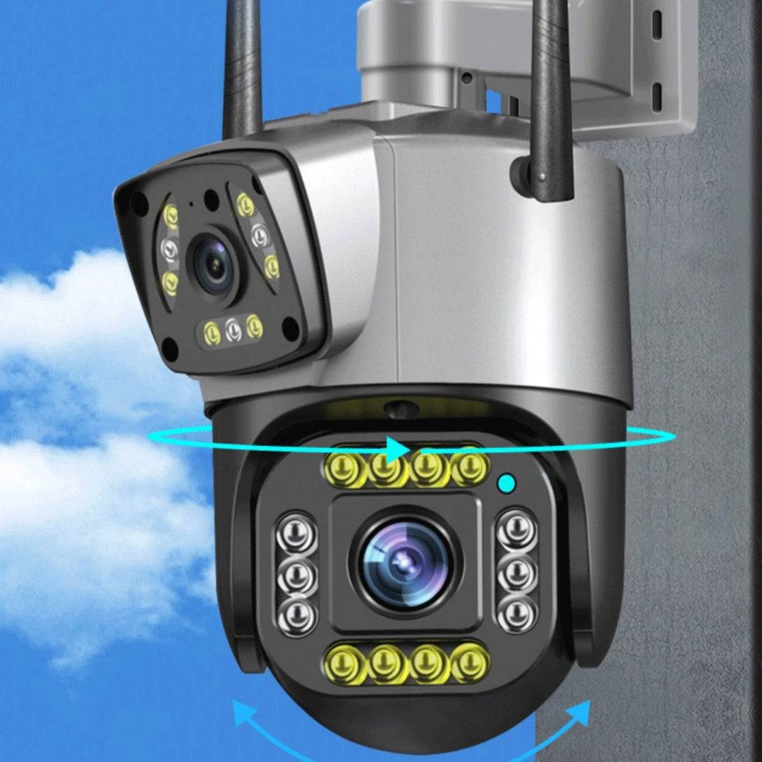 Outdoor Waterproof WiFi 4G Dual Lens High-definition Camera