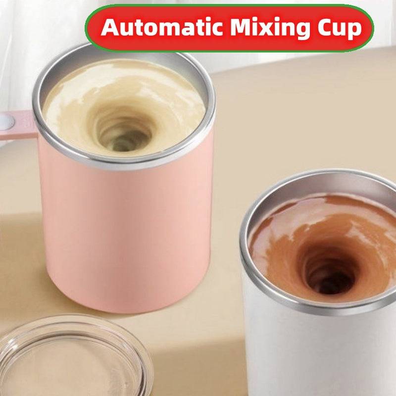 Portable Smart Magnetic Automatic Mixing Coffee Cup Rechargeable Rotating Home Office Travel Stirring Cup - YLORESHOP