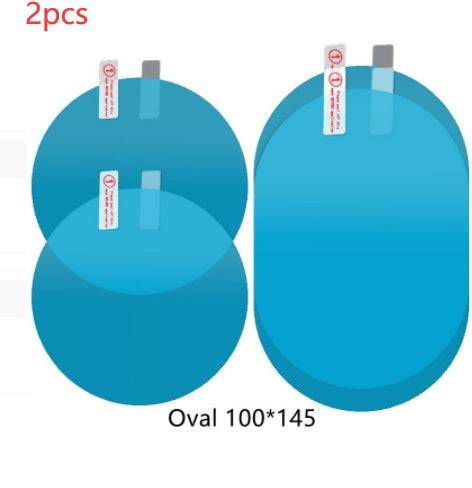 Pellicola antipioggia antiappannamento per specchietto retrovisore auto Nano