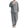 Thin, breathable and loose-fitting two-piece casual pajamas