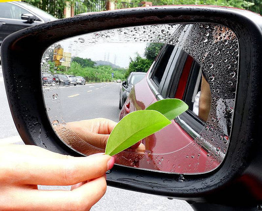 Pellicola antipioggia antiappannamento per specchietto retrovisore auto Nano