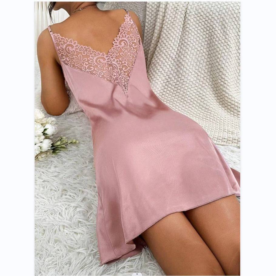 Fashion Personality Women's Lace Slip Nightdress - YLORESHOP