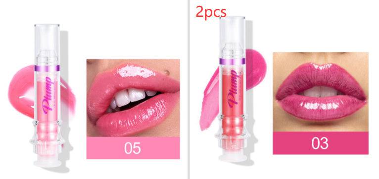 New Tube Lip Rich Lip Color Slightly Spicy Lip Honey Lip Glass Mirror Face Lip Mirror Liquid Lipstick - YLORESHOP