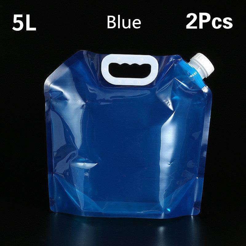 PVC Outdoor Camping Hiking Foldable Portable Water Bags Container - YLORESHOP