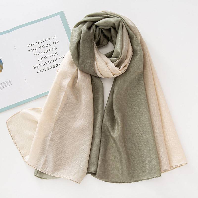 New Hemp Cotton Stitching Scarf Long Warm - YLORESHOP